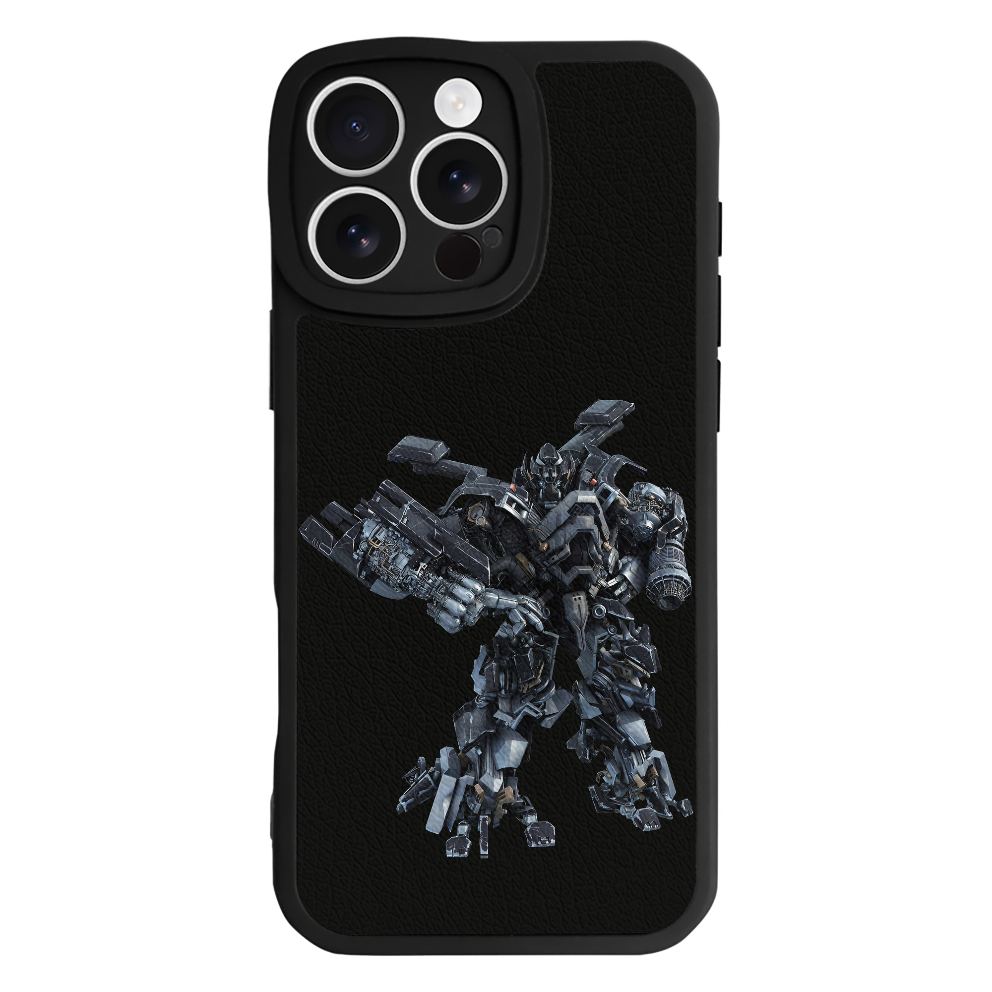 （画像用） Transformers トランスフォーマー 【iPhone 16シリーズ対応】シリコンスマホケース（レザー調） 材質：シリコン
